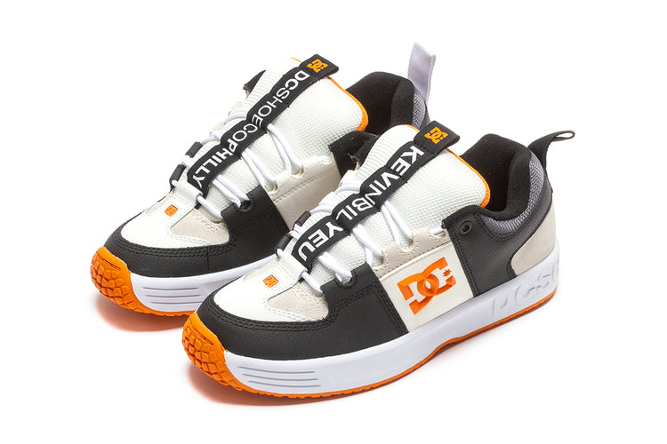 DC Lynx OG x Kevin Bilyeu Style # ADYS100763-BO1 Color : White / Black / Orange