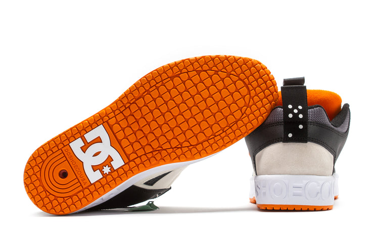 DC Lynx OG x Kevin Bilyeu Style # ADYS100763-BO1 Color : White / Black / Orange