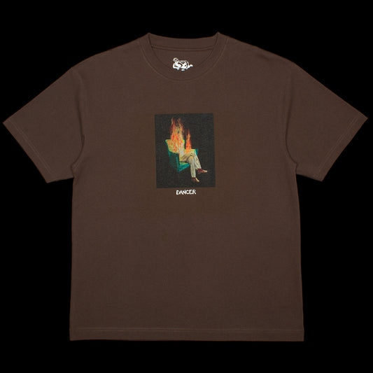 Dancer | Burning T-Shirt Color : Brown