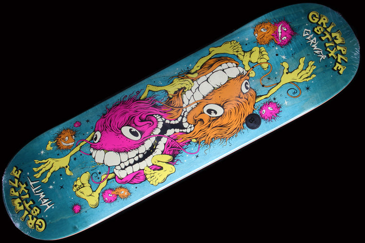 Conjoined Twins Teal Deck 8.5