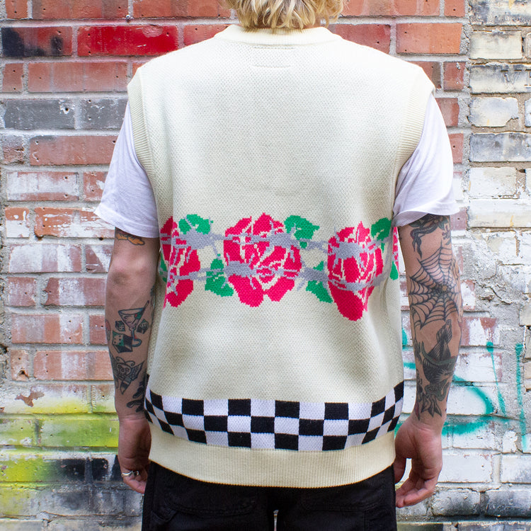 Rose Sweater Vest