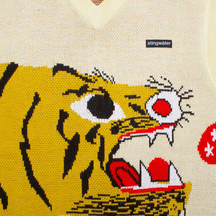Sting Tiger Knit Sweater