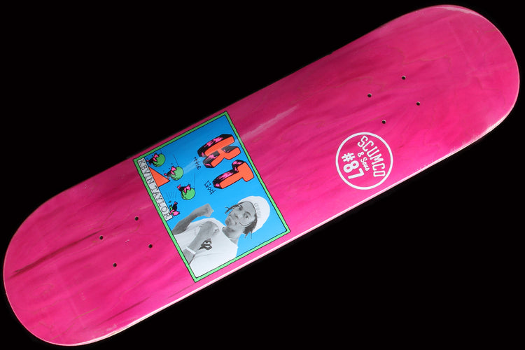 Kevin Taylor Dukes Up Deck Pink 8.125"