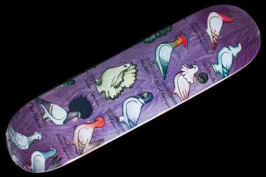 Phanner Show Pigeons Deck Purple 8.06