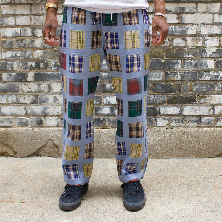 Madras Patchwork Relaxed Pant