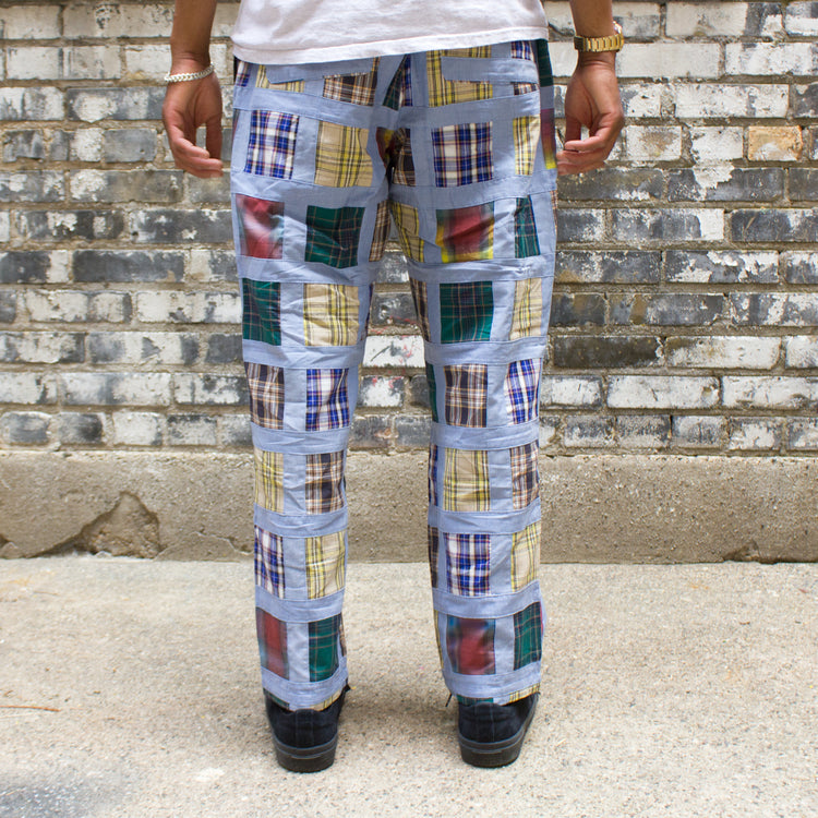 Madras Patchwork Relaxed Pant