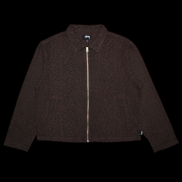 ジャケット・アウター Stussy Mesh Leopard Zip Up Jacket Stussy Leopard Mesh Zip Jacket W - Brown – Goodhood