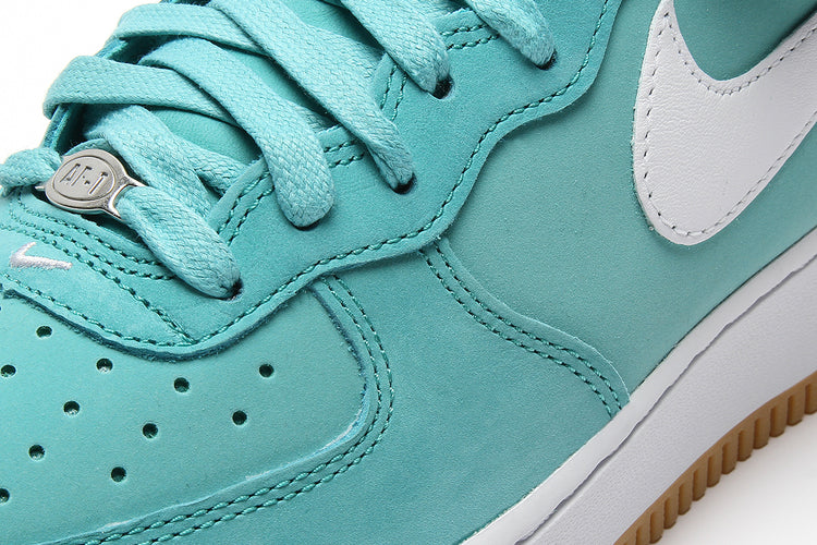 Nike Air Force 1 Mid Premium Washed Teal / White / Gum 