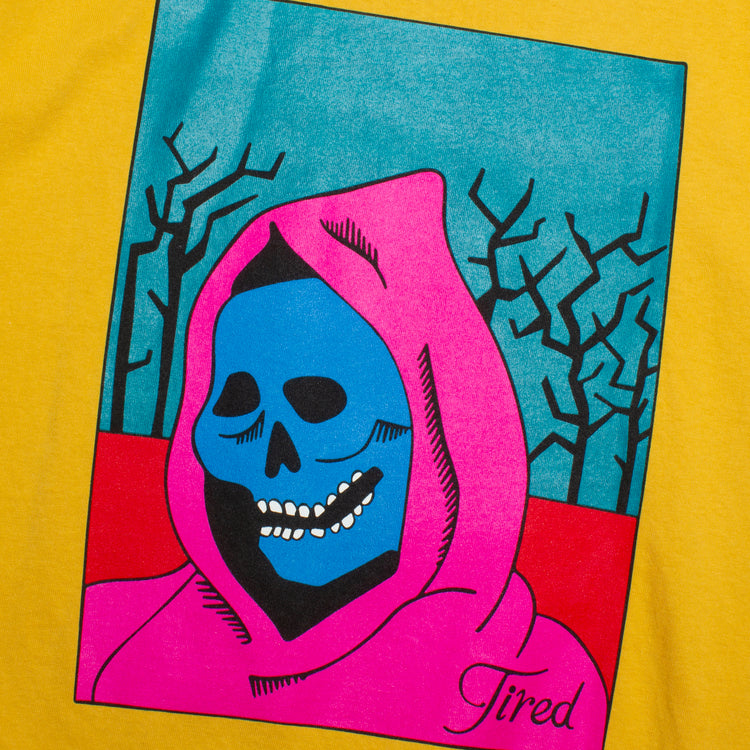 Tired Creepy Skull T-Shirt
