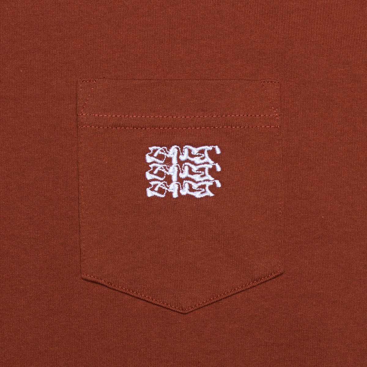Dancer Embroidered Triple Logo Pocket T-Shirt