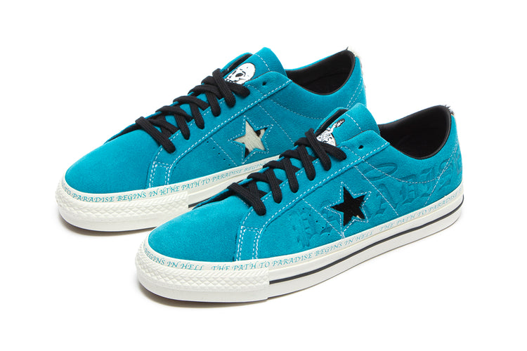 Converse One Star Pro Ox (Sean Pablo) Rapid Teal