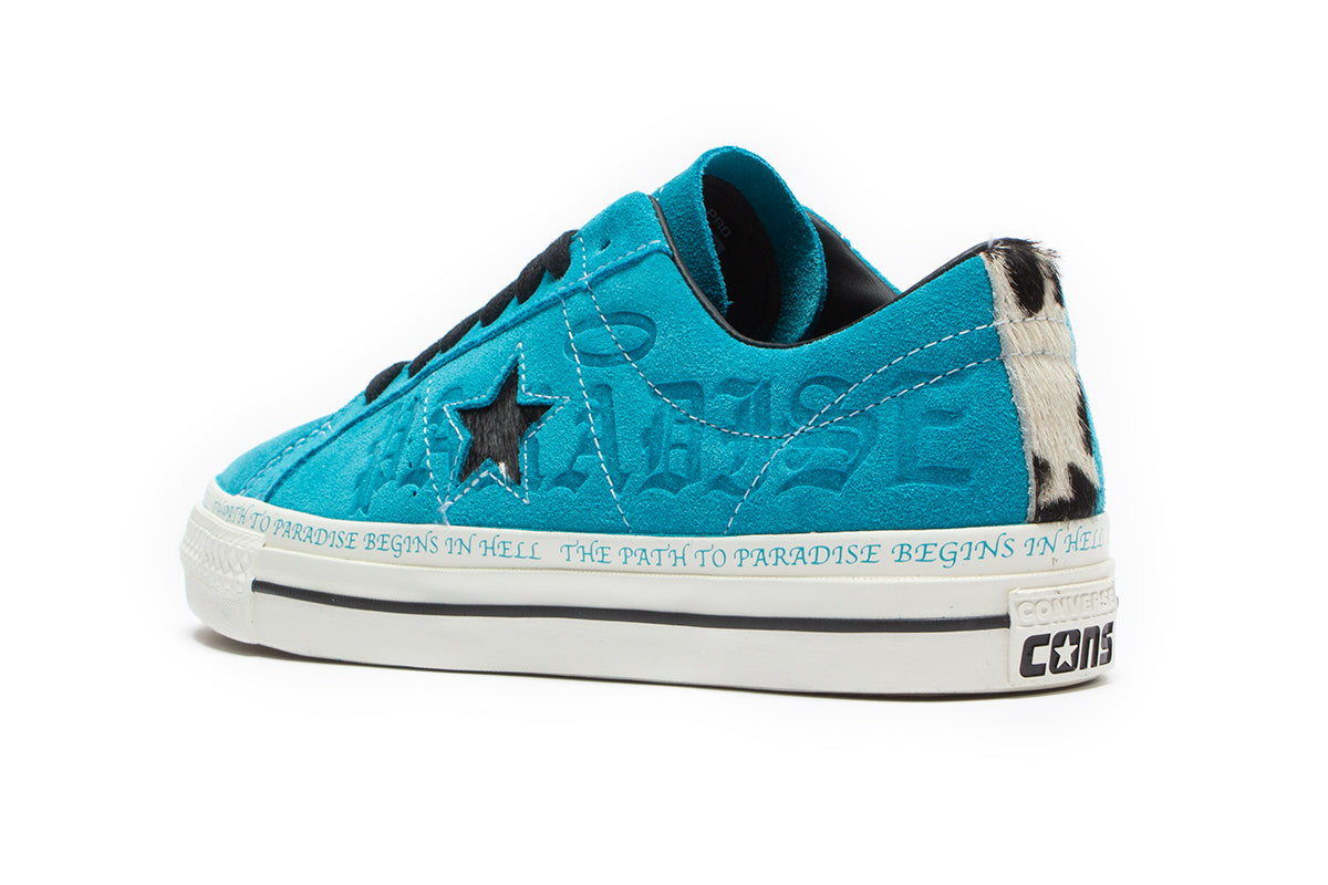 Converse One Star Pro Ox (Sean Pablo) Rapid Teal