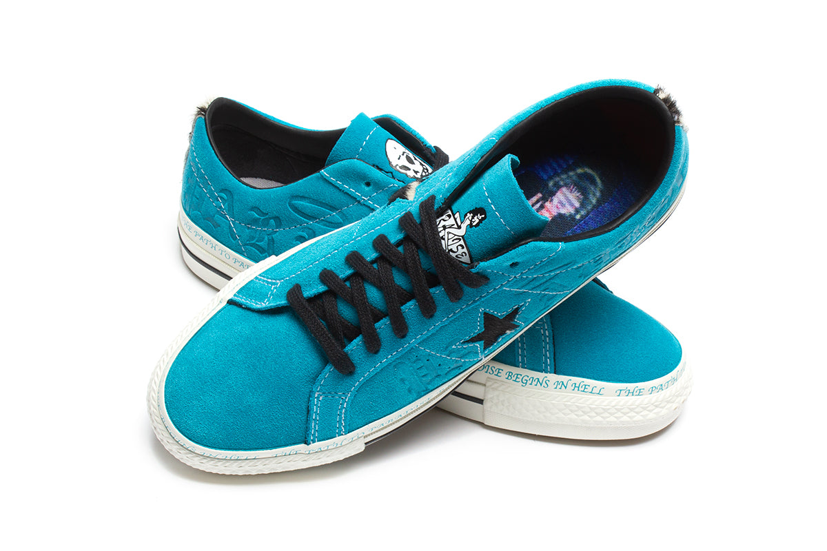 Converse One Star Pro Ox (Sean Pablo) Rapid Teal