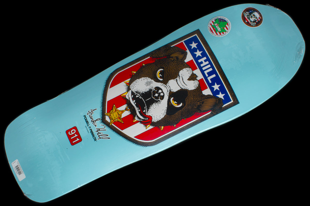 Frankie Hill Bull Dog Blue Deck 10"