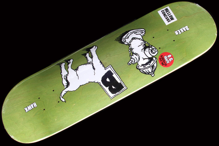 Riley Hawk Toon Goons Deck Green 8.3"