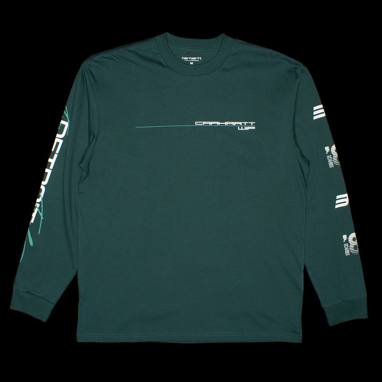 Carhartt WIP L/S Detroit Turbo T-Shirt Juniper