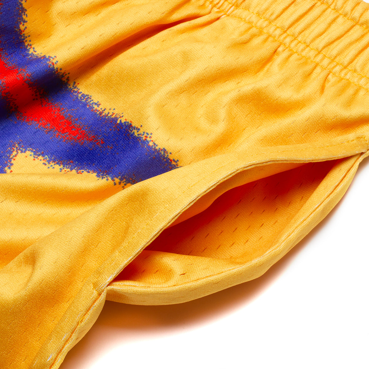 Carpet Company Bizarro Basketball Shorts Yellow`