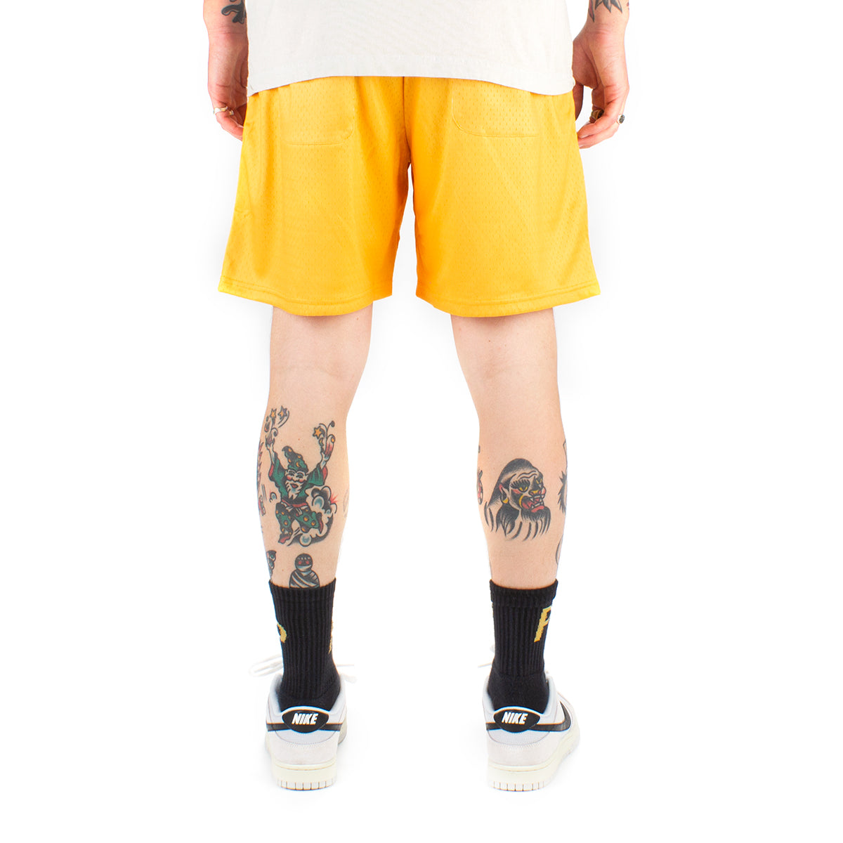 Carpet Company Bizarro Basketball Shorts Yellow
