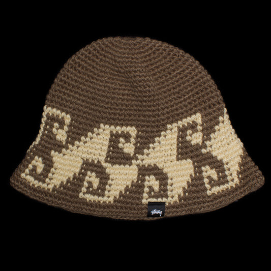 Waves Knit Bucket Hat