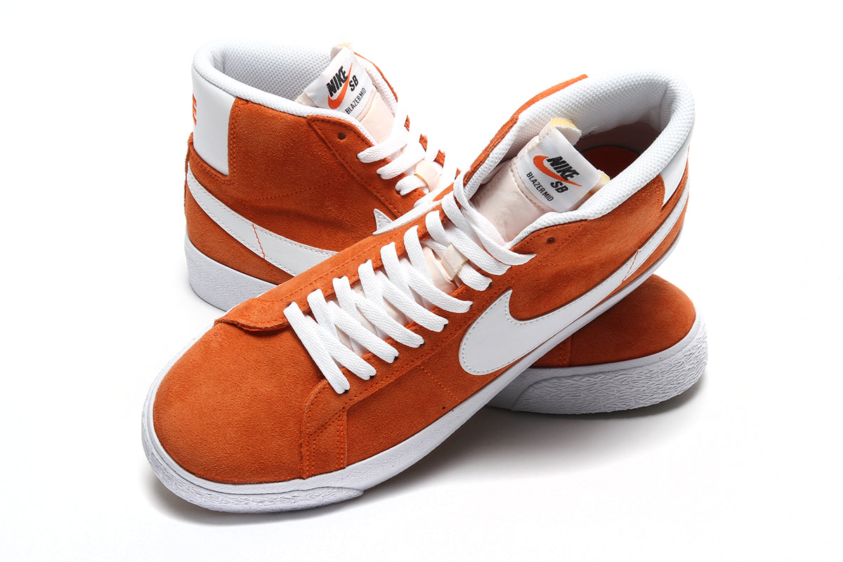 Nike SB Zoom Blazer Mid : Safety Orange / White