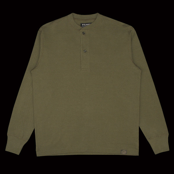 Waffle Knit Henley – Premier