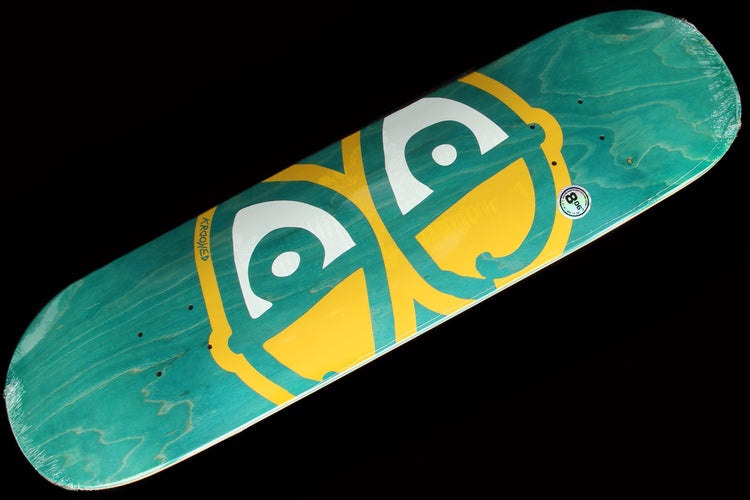 Eyes Deck Teal 8.06"