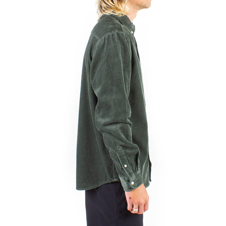 Carhartt WIP L/S Madison Cord Shirt Boxwood / Wax