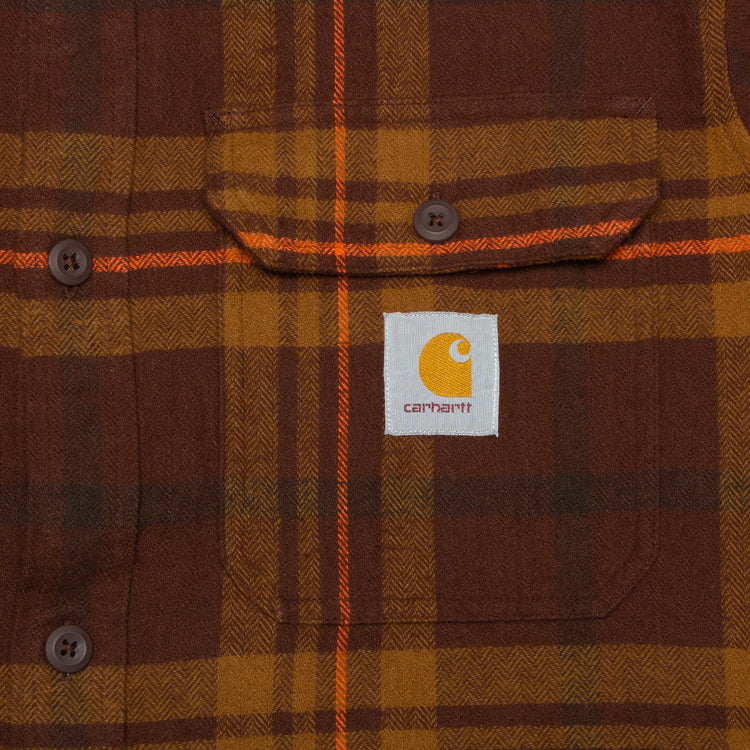 Carhartt WIP L/S Wallace Shirt Wallace Check / Ale