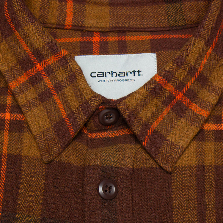 Carhartt WIP L/S Wallace Shirt Wallace Check / Ale