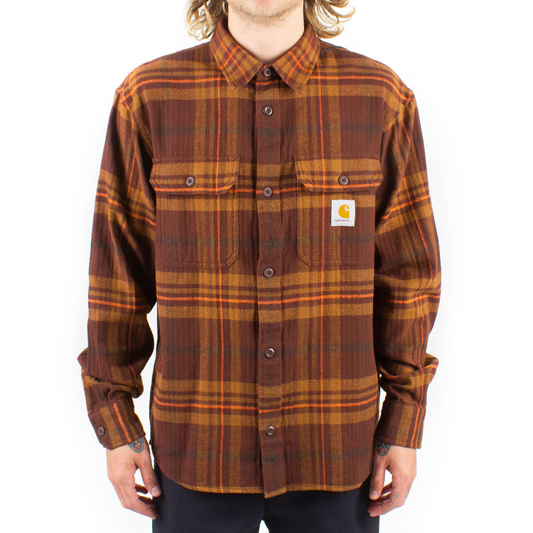 Carhartt WIP L/S Wallace Shirt Wallace Check / Ale