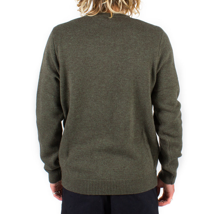 Carhartt WIP Allen Sweater Cypress Heather