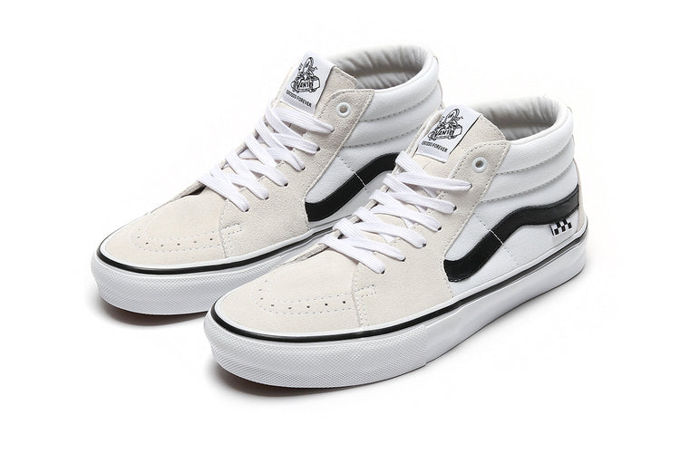 Vans Skate Grosso Mid White / Black