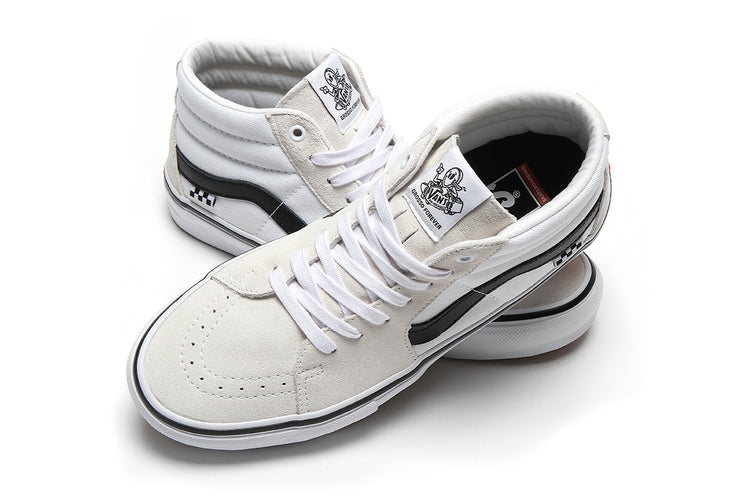 Vans Skate Grosso Mid White / Black