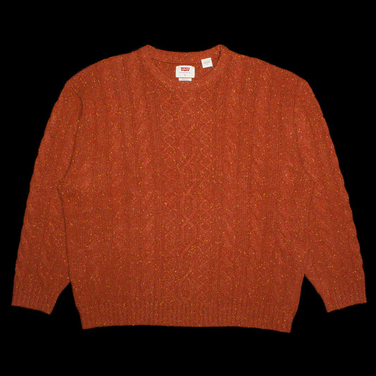 Levis Stay Loose Cable Crewneck Sweater