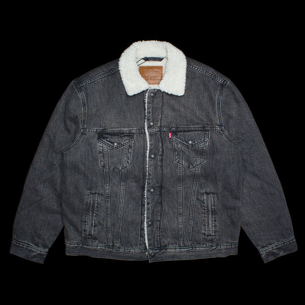 Vintage Fit Sherpa Trucker Jacket – Premier - Main Image
