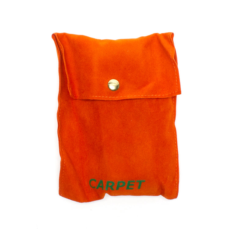 Carpet Company Woven Belt Orange / Green