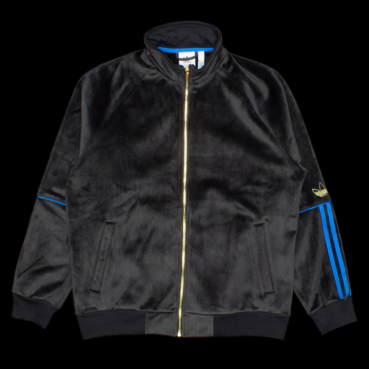 Adidas TJ Velour Jacket Black