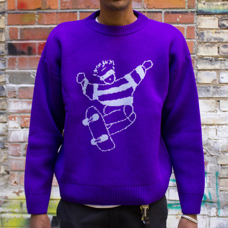 Skate Dude Knit Sweater