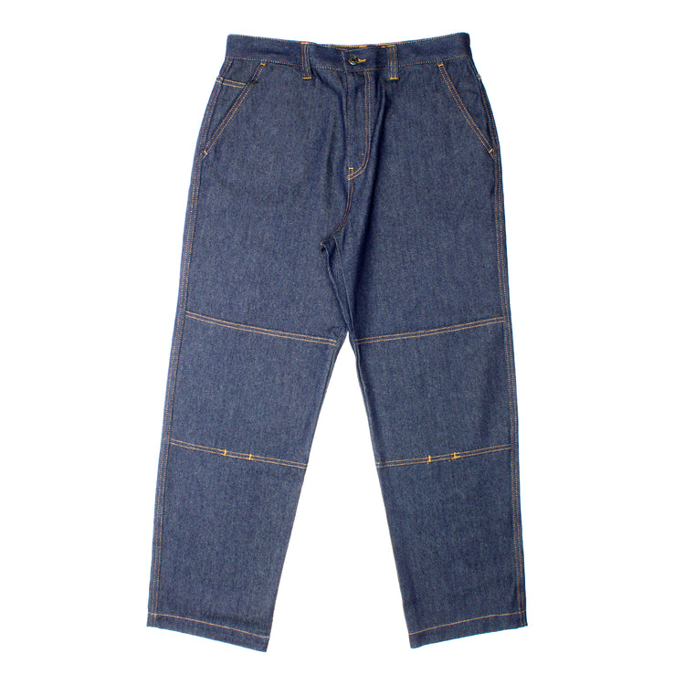 STUSSY Double knee denim work pant.