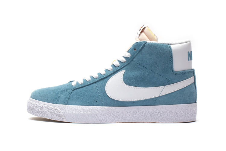 Nike SB Zoom Blazer Mid : Cerulean / White