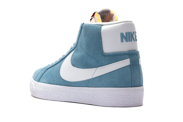 Nike SB Zoom Blazer Mid : Cerulean / White