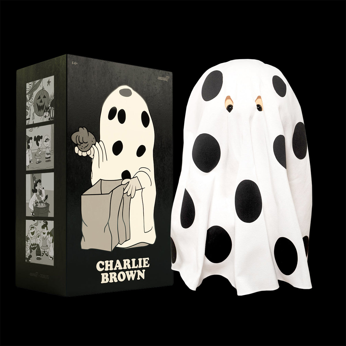 Super7 Peanuts Supersize - Charlie Brown (Ghost Sheet)