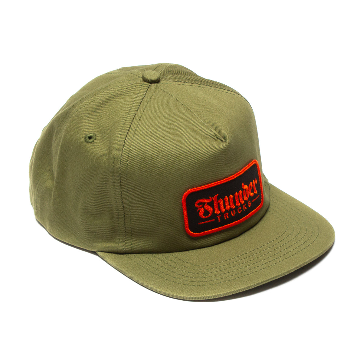 Thunder Catalyst Snapback Cord Hat Green