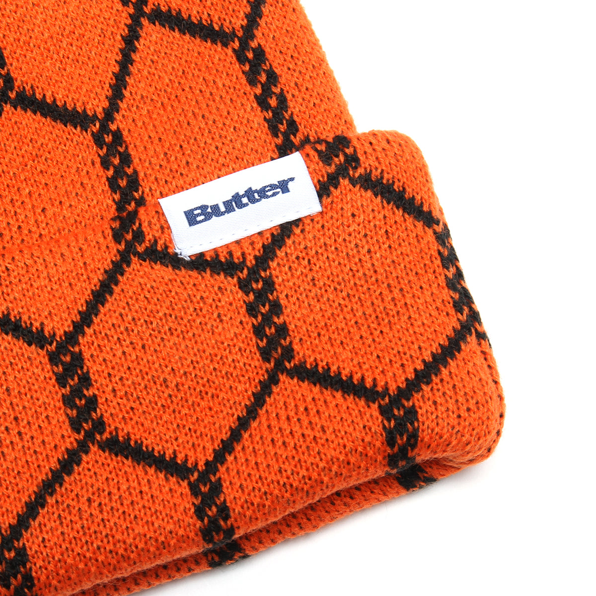 Butter Goods Chain Link Beanie Orange