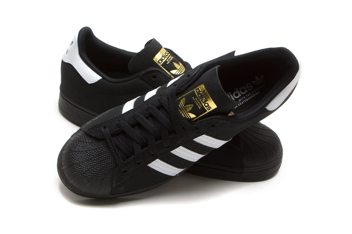 adidas Superstar ADV Black White Gold 7 adidas Superstar ADV Black White Gold 7