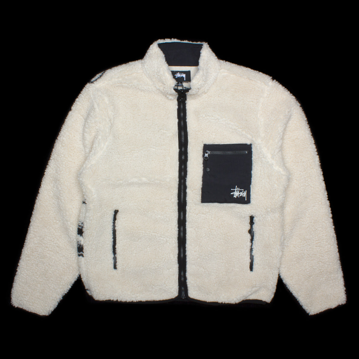 Stussy Venus Jacquard Sherpa Jacket