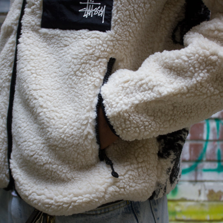 Stussy Venus Jacquard Sherpa Jacket