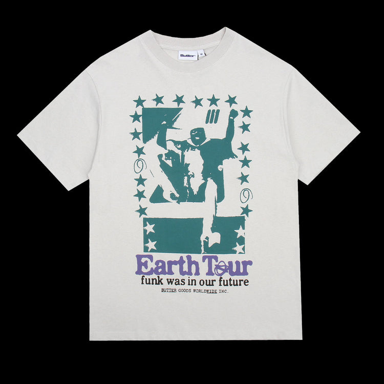 Butter Goods Earth Tour T-Shirt Cement