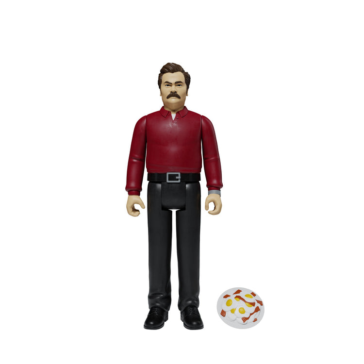 Super7 Parks and Recreation ReAction Figure - Ron Swanson