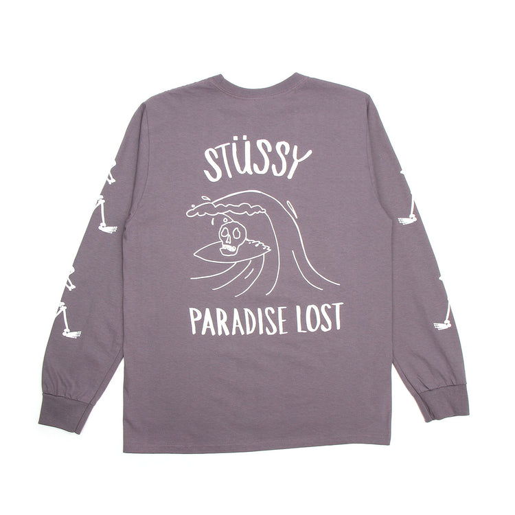 Stussy Paradise Lost L/S T-Shirt Mauve